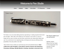Tablet Screenshot of penstudio.net